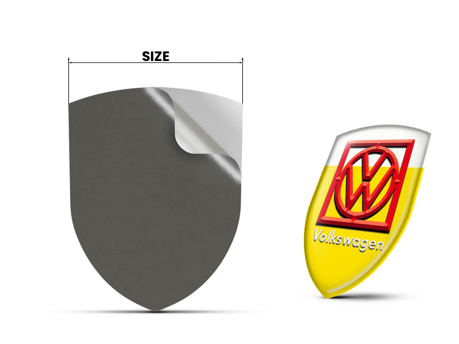 VW Autocollants Vitre Véhicule Édition Stylé Personnalisé